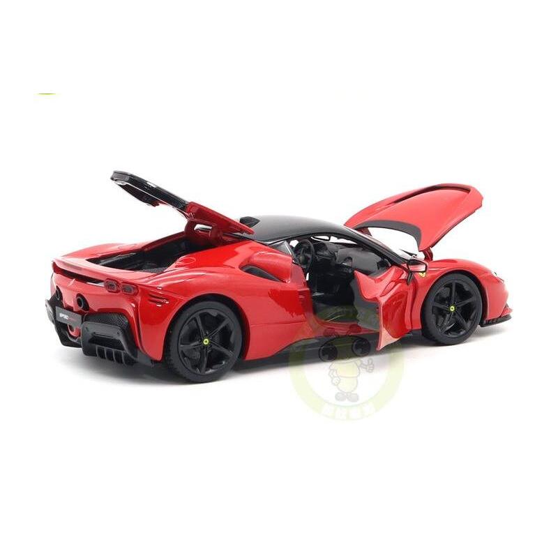 1/18 Ferrari SF90 Stradale Bburago 16015  Diecast Model Car Toys Boys Girls Gifts