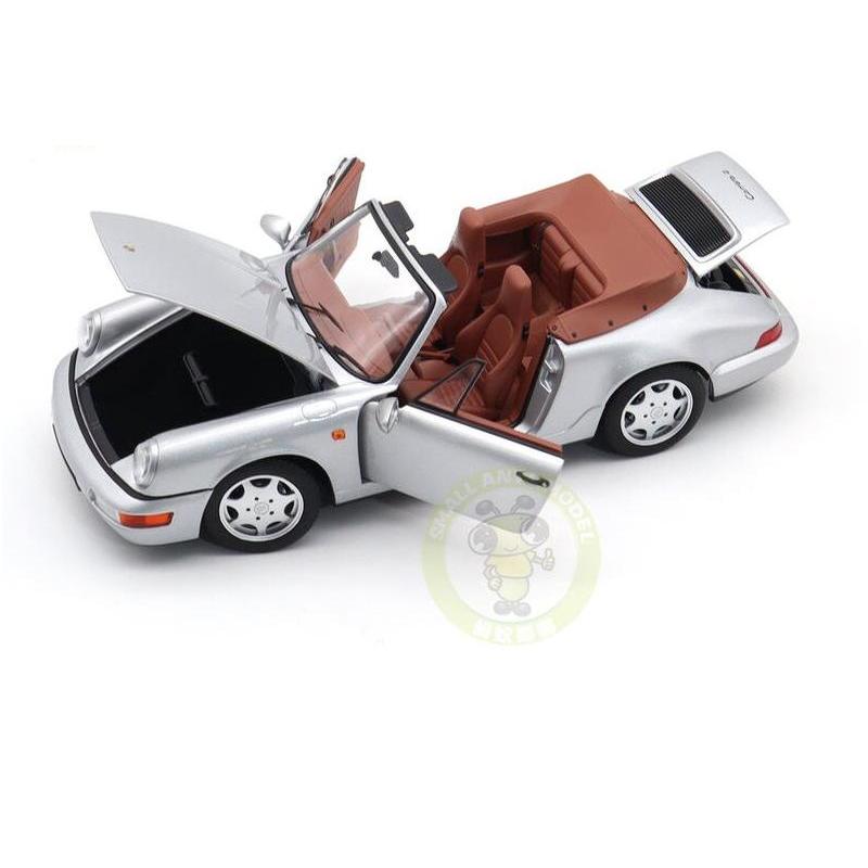 1/18 Norev 187330 911 Carrera 2 Cabriolet 1990 Diecast Model Toy Cars Gifts For Father Friend