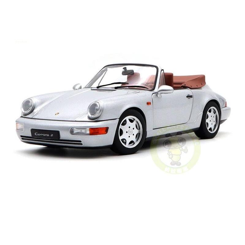 1/18 Norev 187330 911 Carrera 2 Cabriolet 1990 Diecast Model Toy Cars Gifts For Father Friend