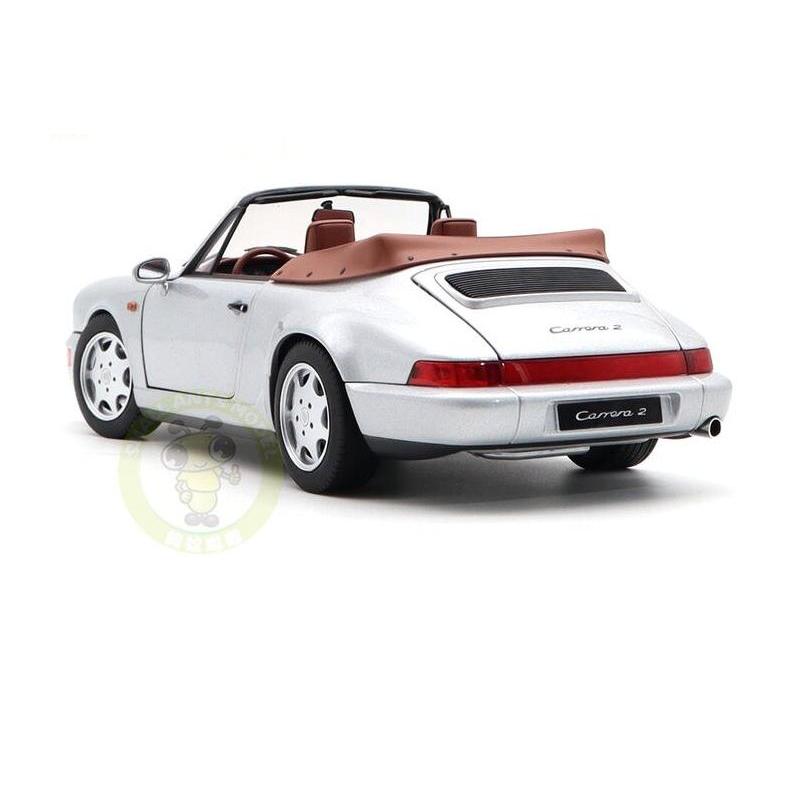 1/18 Norev 187330 911 Carrera 2 Cabriolet 1990 Diecast Model Toy Cars Gifts For Father Friend
