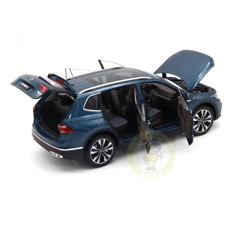 1/18 All New TiguanL VWTiguan 2022 Diecast Model Toys Car Gifts For Boyfriend Father Husband
