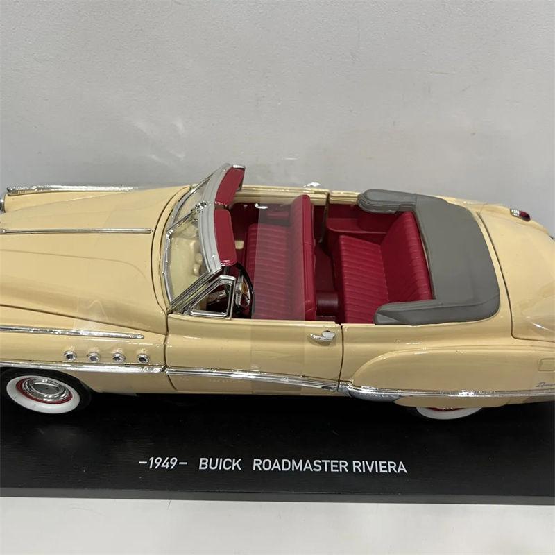 1:18 1949 BUICK ROADMASTER RIVIERA High Simulation Diecast Car Metal Alloy Model Car gift collection decorative toy